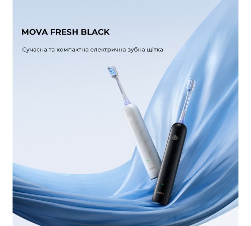 Зубна електрощітка Mova Fresh Black (ATB13A-BK)
