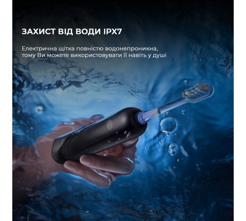 Зубна електрощітка Mova Fresh Black (ATB13A-BK)