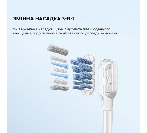 Зубна електрощітка Mova Fresh Black (ATB13A-BK)