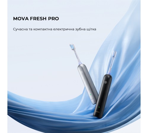 Зубна електрощітка Mova Fresh Pro Black (ATB15A-BK)