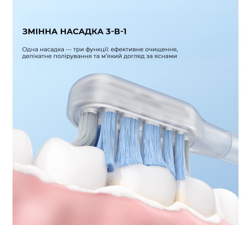 Зубна електрощітка Mova Fresh Pro Black (ATB15A-BK)