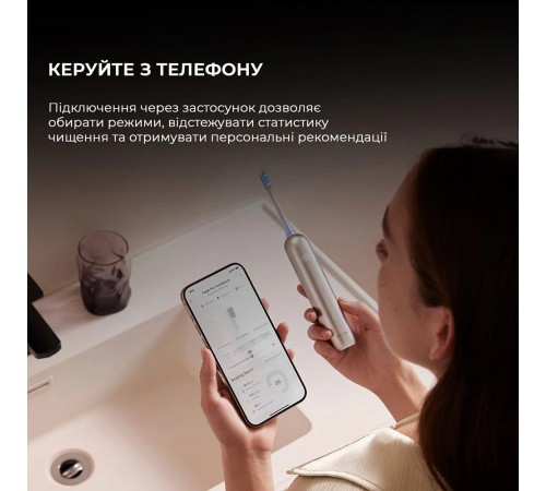 Зубна електрощітка Mova Fresh Pro Silver (ATB15A-SIL)
