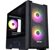 Корпус 1stPlayer AU6-BK-2FA7-14-2FA7R-1FA7 Black