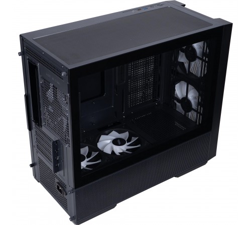 Корпус 1stPlayer AU6-BK-2FA7-14-2FA7R-1FA7 Black