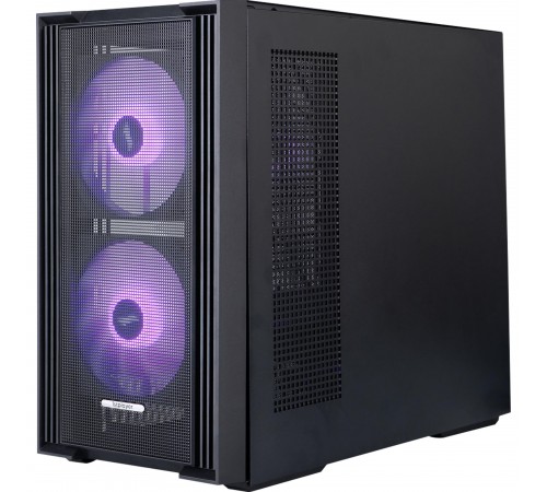 Корпус 1stPlayer AU6-BK-2FA7-14-2FA7R-1FA7 Black