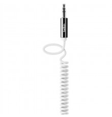 Аудіо-кабель Belkin (AV10126cw06-WHT) Mixit Coiled jack 3.5-jack 3.5 1.8м White