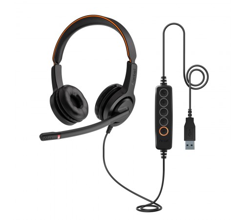 Гарнітура Axtel Voice UC 40 duo NC (AXH-V40UCD)
