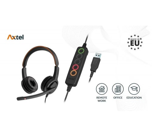 Гарнітура Axtel Voice UC 40 duo NC (AXH-V40UCD)