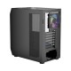 Корпус 1stPlayer AY7-BK-4F1 Black без БЖ