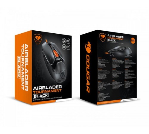 Миша Cougar AirBlader Tournament Black