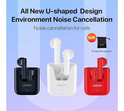 Bluetooth-гарнітура Umidigi AirBuds U Red_