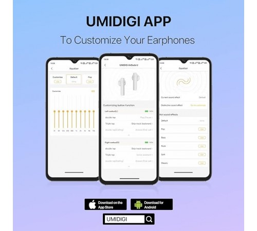Bluetooth-гарнітура Umidigi AirBuds U Red_