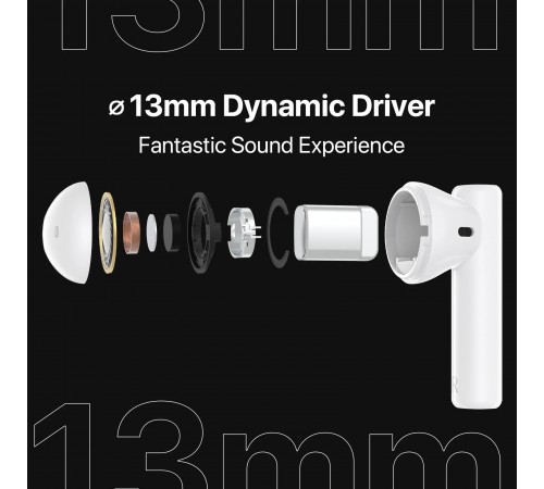 Bluetooth-гарнітура Umidigi AirBuds U White_