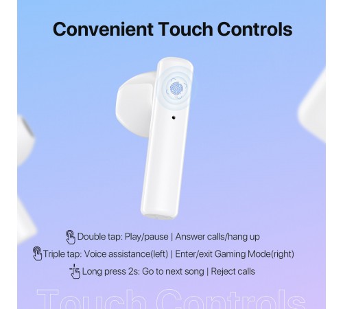 Bluetooth-гарнітура Umidigi AirBuds U White_