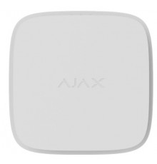 Бездротовий пожежний датчик Ajax FireProtect 2 RB white з сенсорами диму і температури зі змінними батареями