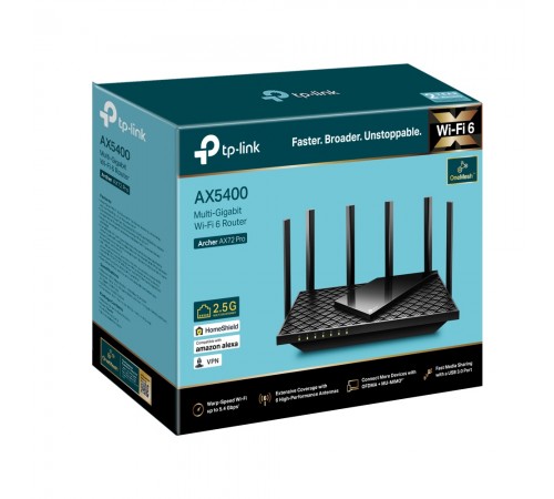 Бездротовий маршрутизатор TP-Link Archer AX72 Pro Бездротовий маршрутизатор TP-Link Archer AX72 Pro