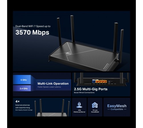 Бездротовий маршрутизатор TP-Link Archer BE230