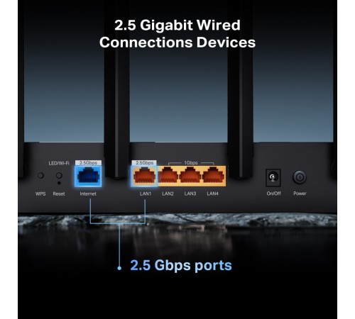Бездротовий маршрутизатор TP-Link Archer BE400