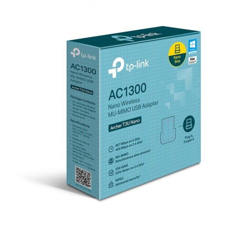 Бездротовий адаптер TP-Link Archer T3U Nano Бездротовий адаптер TP-Link Archer T3U Nano