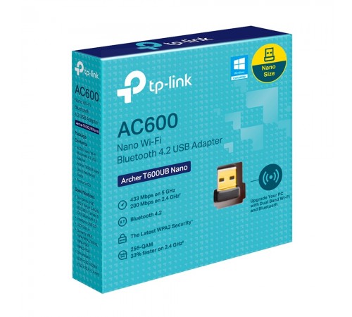 Бездротовий адаптер TP-Link Archer T600UB Nano