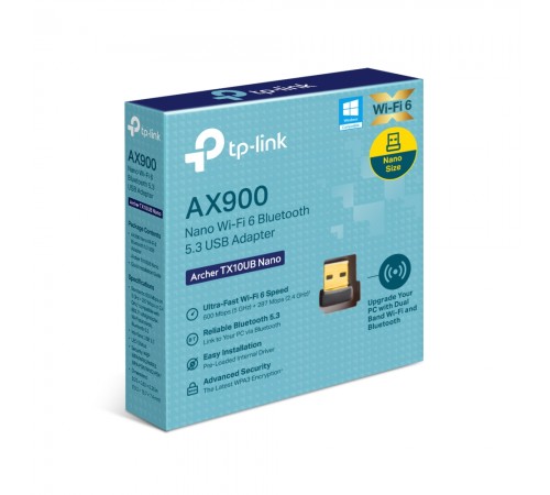 Бездротовий адаптер TP-Link Archer TX10UB Nano