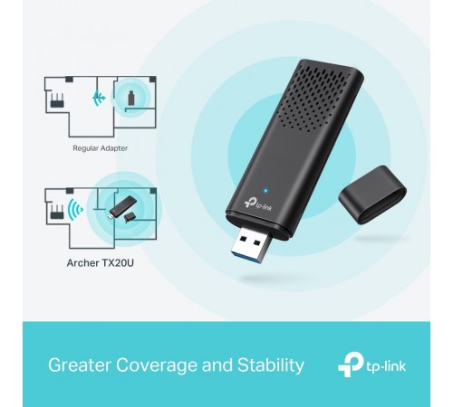 Бездротовий адаптер TP-Link Archer TX20U