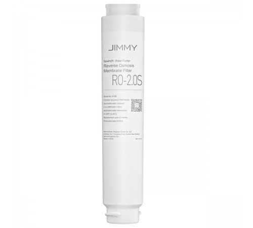 Фільтр для очищувача води Jimmy Ro-2.0S для Jimmy R9 (2-Reverse Osmosis) (B0004700097R) Фільтр для очищувача води Jimmy Ro-2.0S для Jimmy R9 (2-Reverse Osmosis) (B0004700097R)