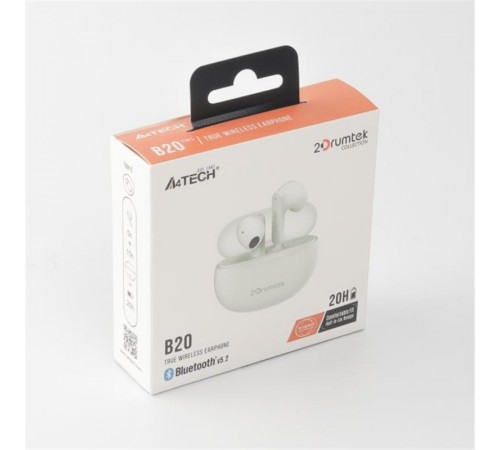 Bluetooth-гарнітура A4Tech B20 Grayish White