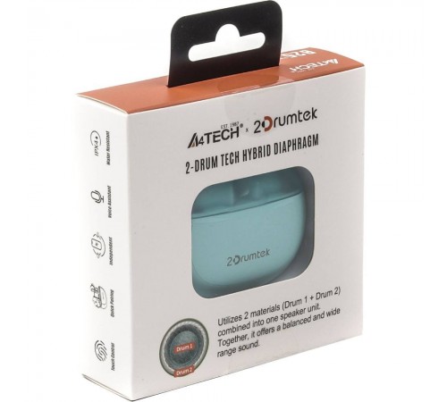 Bluetooth-гарнітура A4Tech B25 Icy Blue Bluetooth-гарнітура A4Tech B25 Icy Blue
