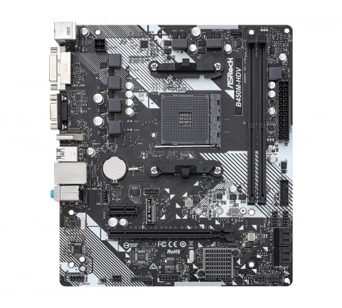 Материнська плата ASRock B450M-HDV R4.0 Socket AM4