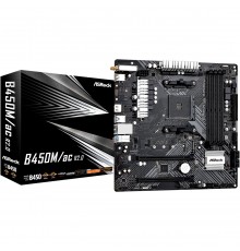 Материнська плата ASRock B450M/ac R2.0 Socket AM4