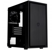 Корпус 1stPlayer B5-M-BK-3F Black без БЖ