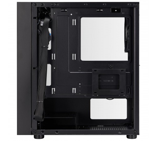 Корпус 1stPlayer B5-M-BK-3F Black без БЖ