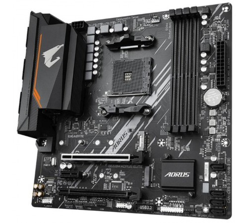 Материнська плата Gigabyte B550M Aorus Elite Socket AM4