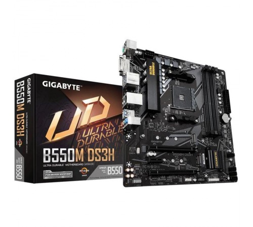 Материнська плата Gigabyte B550M DS3H Socket AM4 Материнська плата Gigabyte B550M DS3H Socket AM4