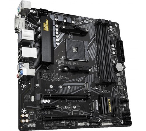 Материнська плата Gigabyte B550M DS3H Socket AM4 Материнська плата Gigabyte B550M DS3H Socket AM4