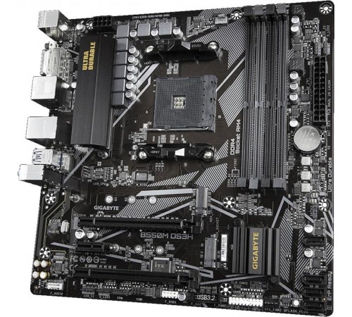 Материнська плата Gigabyte B550M DS3H Socket AM4 Материнська плата Gigabyte B550M DS3H Socket AM4