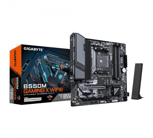 Материнська плата Gigabyte B550M Gaming X WiFi6 Socket AM4