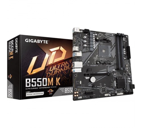 Материнська плата Gigabyte B550M K Socket AM4