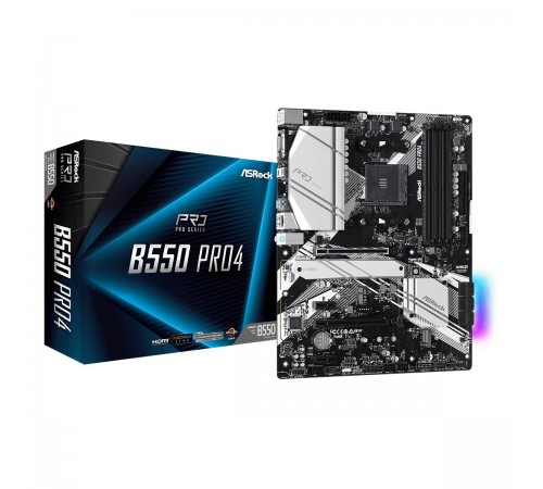 Материнська плата ASRock B550 Pro4 Socket AM4