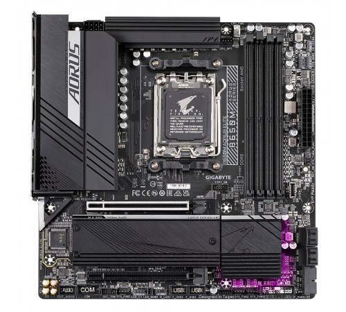Материнська плата Gigabyte B650M Aorus Elite Socket AM5