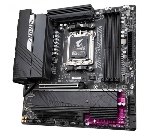 Материнська плата Gigabyte B650M Aorus Elite Socket AM5