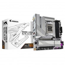 Материнська плата Gigabyte B650M Aorus Elite AX Ice Socket AM5