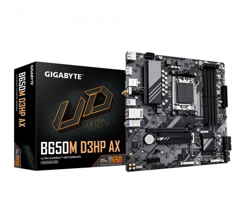 Материнська плата Gigabyte B650M D3HP AX Socket AM5