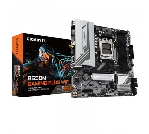 Материнська плата Gigabyte B650M Gaming Plus WiFi Socket AM5