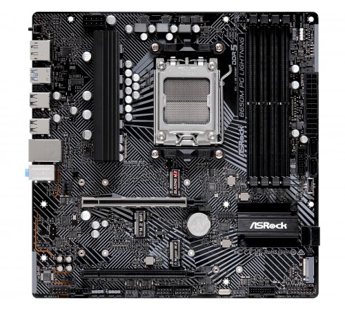 Материнська плата ASRock B650M PG Lightning Socket AM5