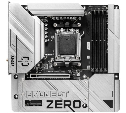 Материнська плата MSI B650M Project Zero Socket AM5 Материнська плата MSI B650M Project Zero Socket AM5