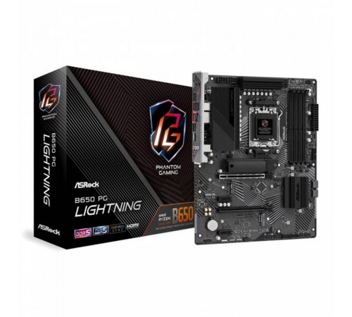 Материнська плата ASRock B650 PG Lightning Socket AM5 Материнська плата ASRock B650 PG Lightning Socket AM5