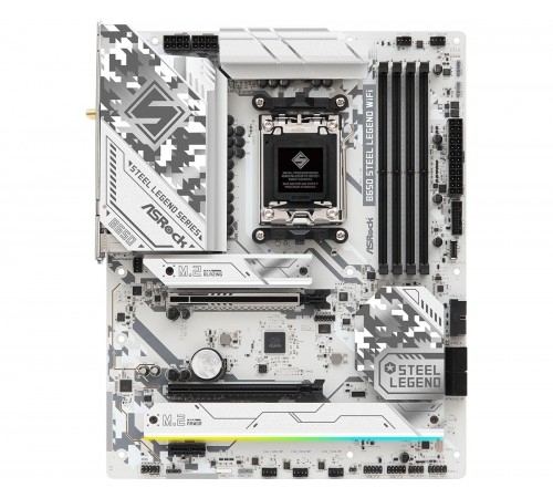Материнська плата ASRock B650 Steel Legend WiFi Socket AM5 Материнська плата ASRock B650 Steel Legend WiFi Socket AM5