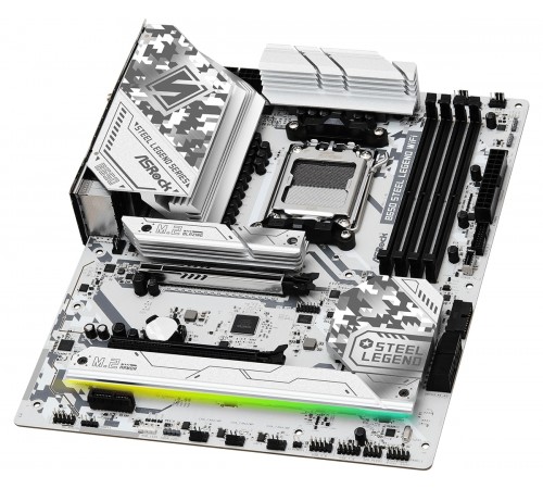 Материнська плата ASRock B650 Steel Legend WiFi Socket AM5 Материнська плата ASRock B650 Steel Legend WiFi Socket AM5